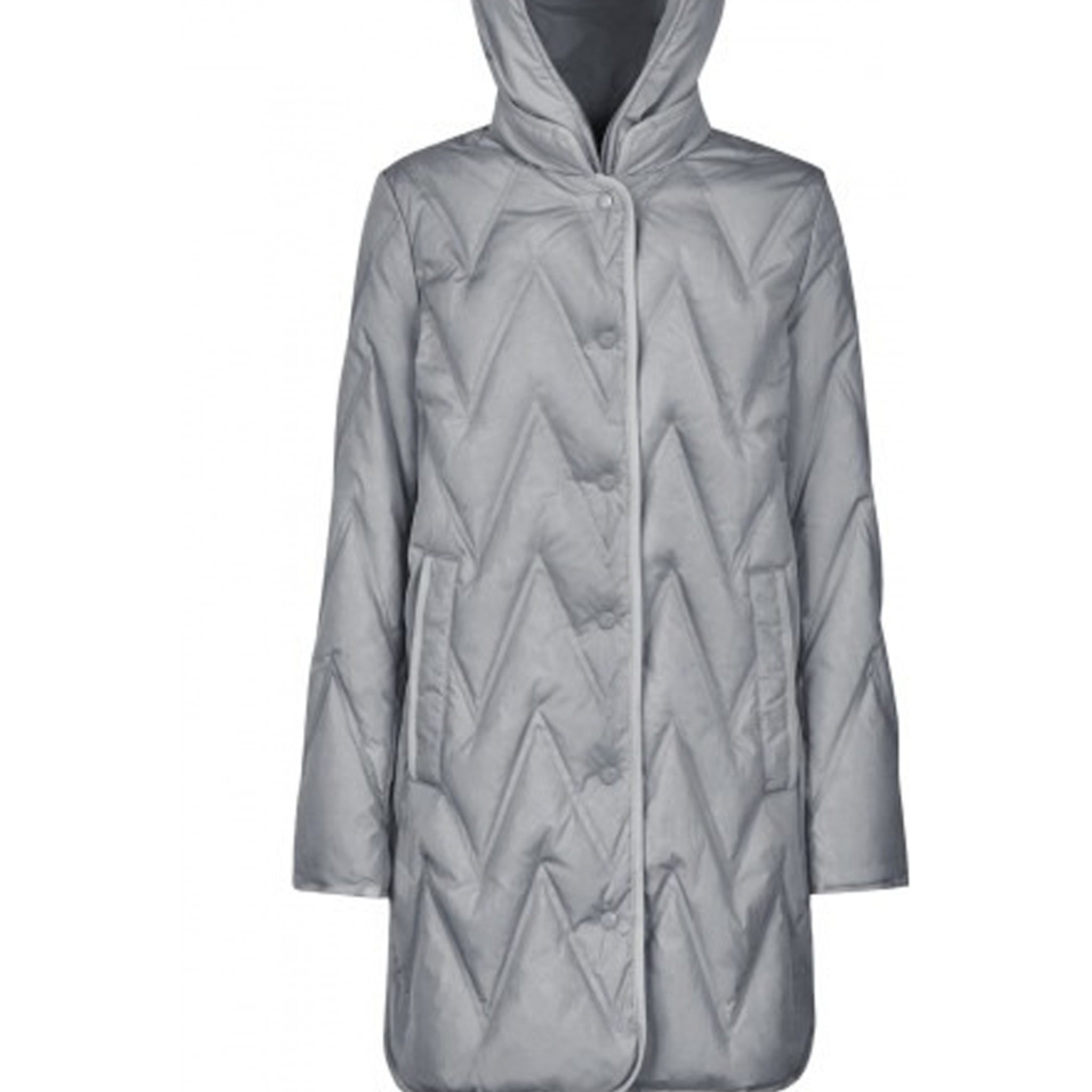 Abrigos Mujer de la marca GEOX  modelo W PLUMMERY GRIS