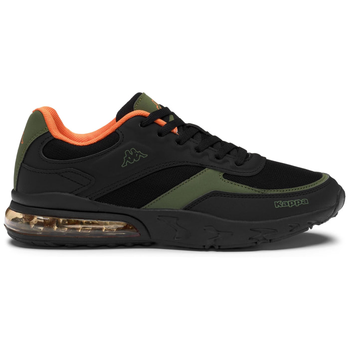 Kappa - Sneakers Uomo Donna Nero - Logo Saigon