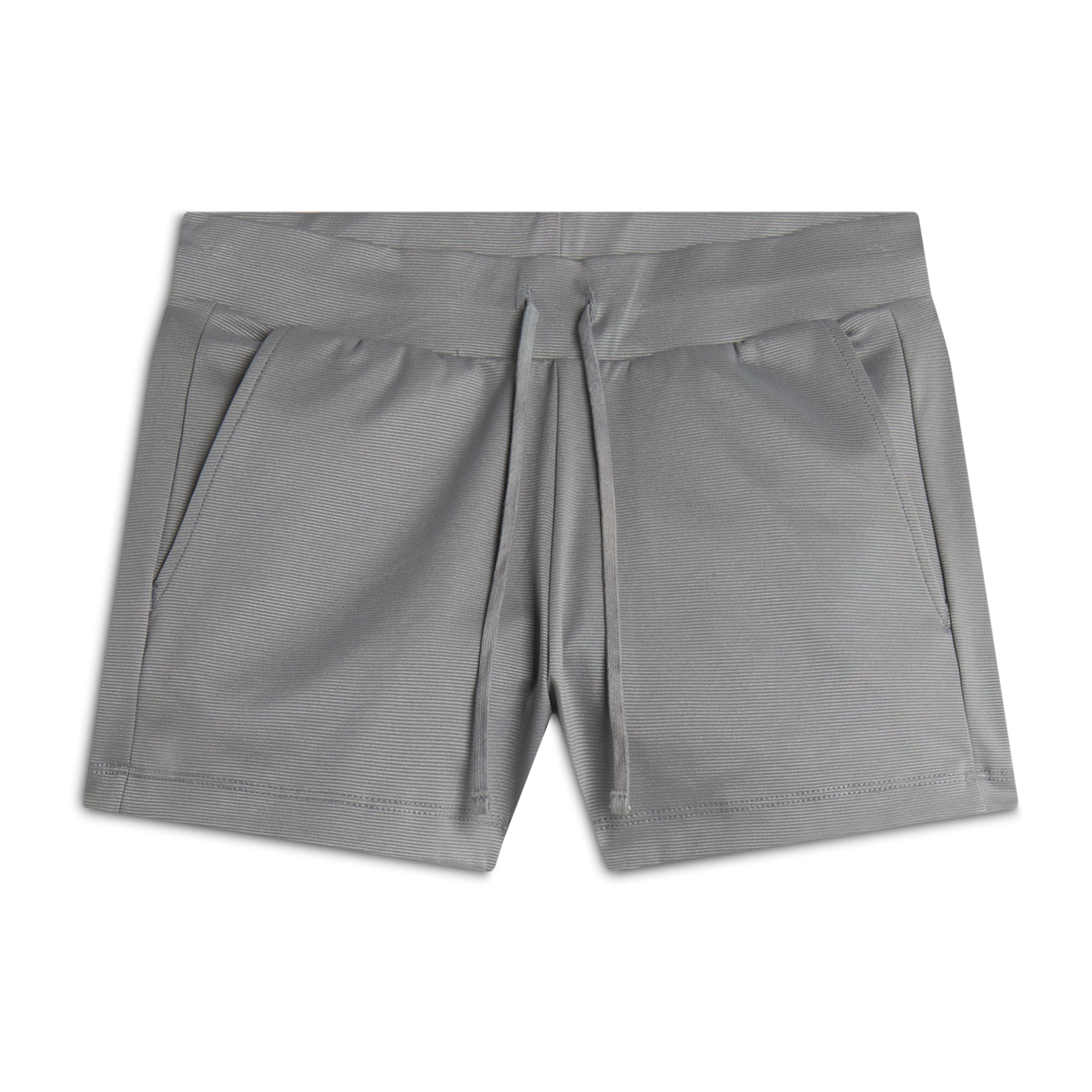 Shorts da donna con tasche interne e coulisse in vita