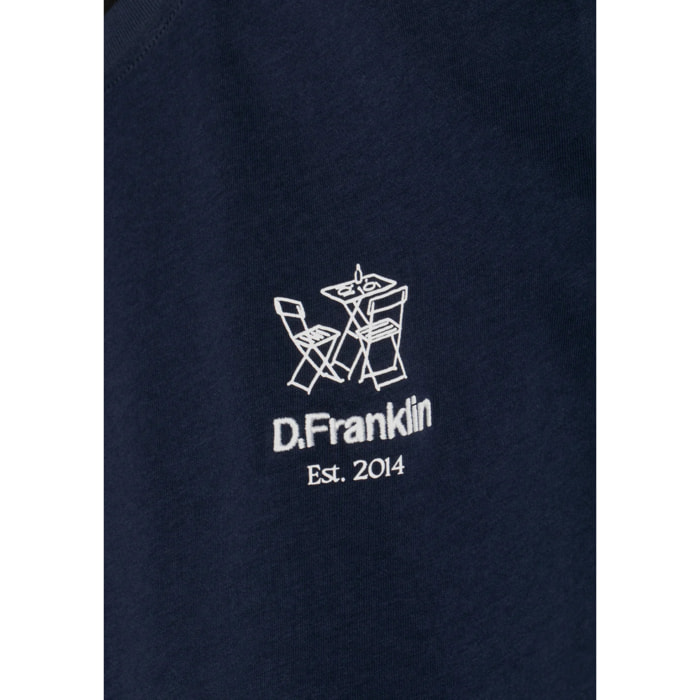 Camiseta Hombre Mediterranean Azul Marino