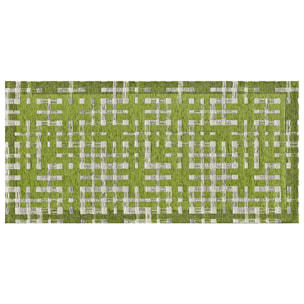 Tappeto Salotto Sala Lavabile Verde