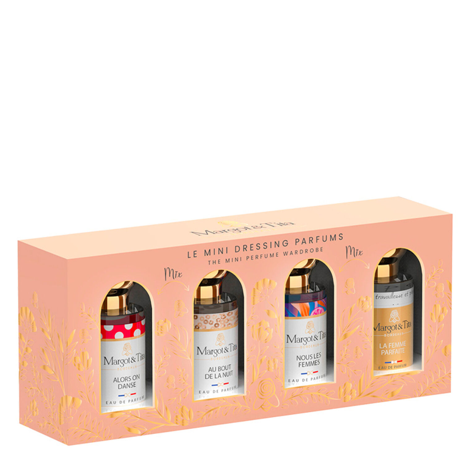 Le Mini Dressing - Coffret 4 Mini Parfums 4 x 15 ml