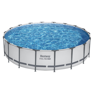 Bestway Piscine hors sol - Ronde - Steel Pro Max - 549 x 122 cm