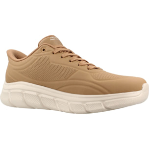 Sneakers De  Hombre Bobs B Flex - Smooth Edge Marron Claro