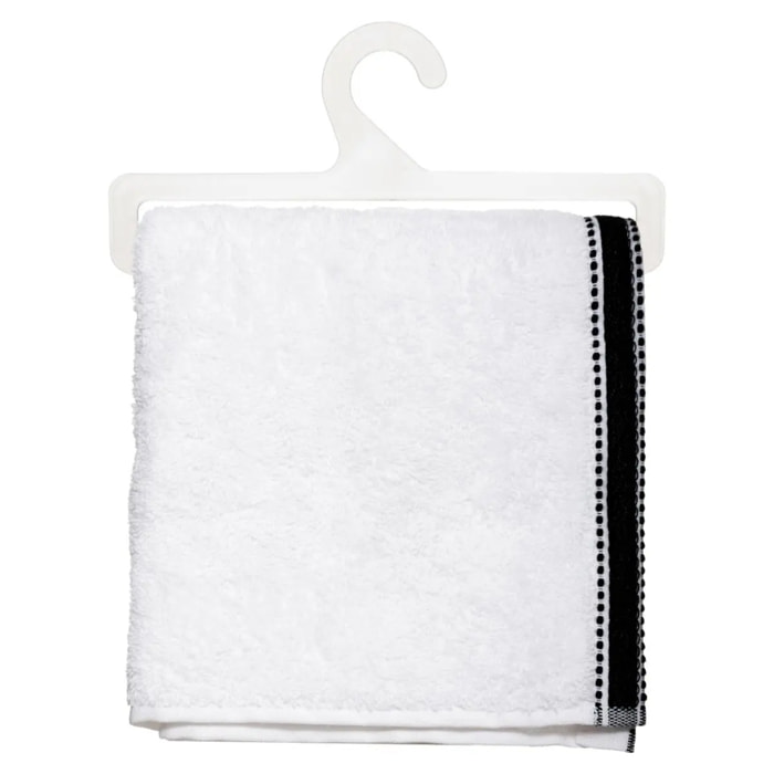 Serviette de toilette "Joia" - coton 550 gr/m² - blanc 50x90 cm