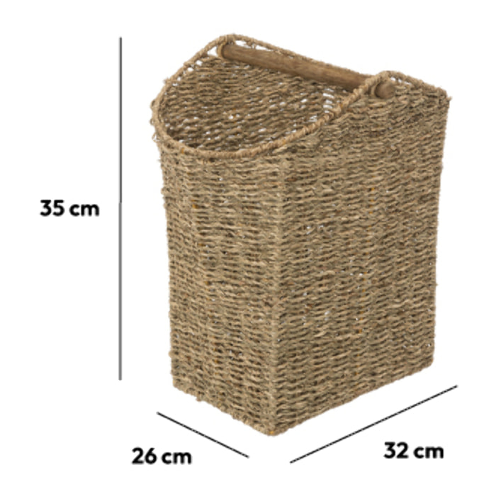 Dérouleur panier avec réserve Vannerie