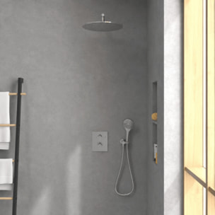 Colonne de douche encastrée VILLEROY & BOCH Universal Shower avec douchette 3 jets chromé