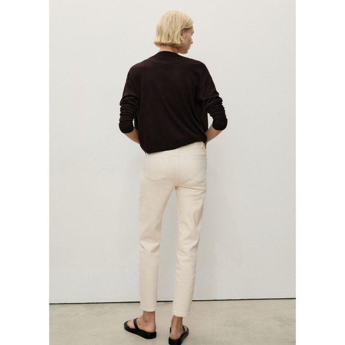 Jeans Newmom confort tiro alto Newmom - crudo