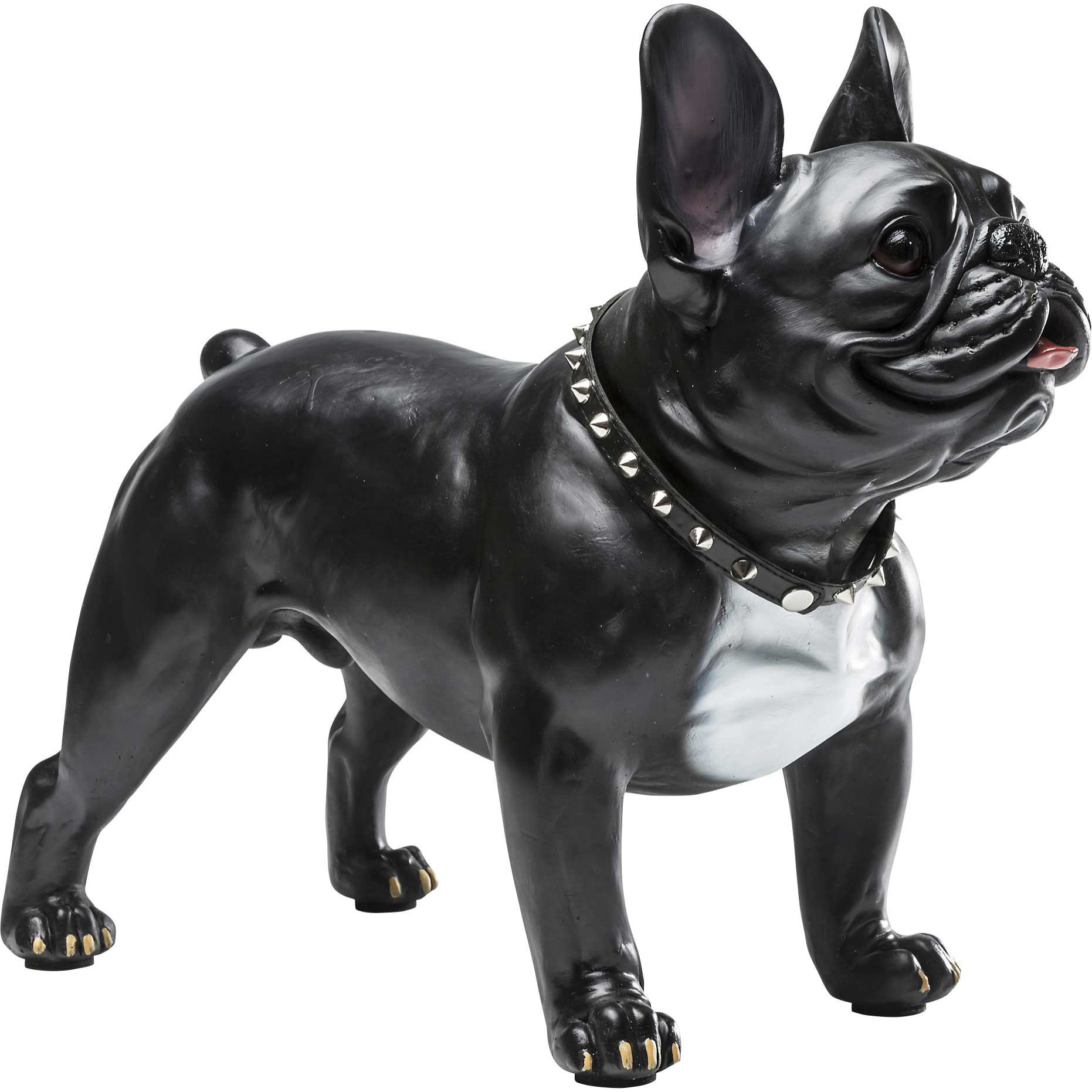 Déco bouledogue gangster noir Kare Design