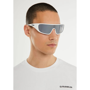 Gafas de Sol Nell Matt White / Silver Revo D.Franklin