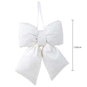 Fiocco con diamanti - Pezzi 3 - BIANCO - Bianchi Dino SpA