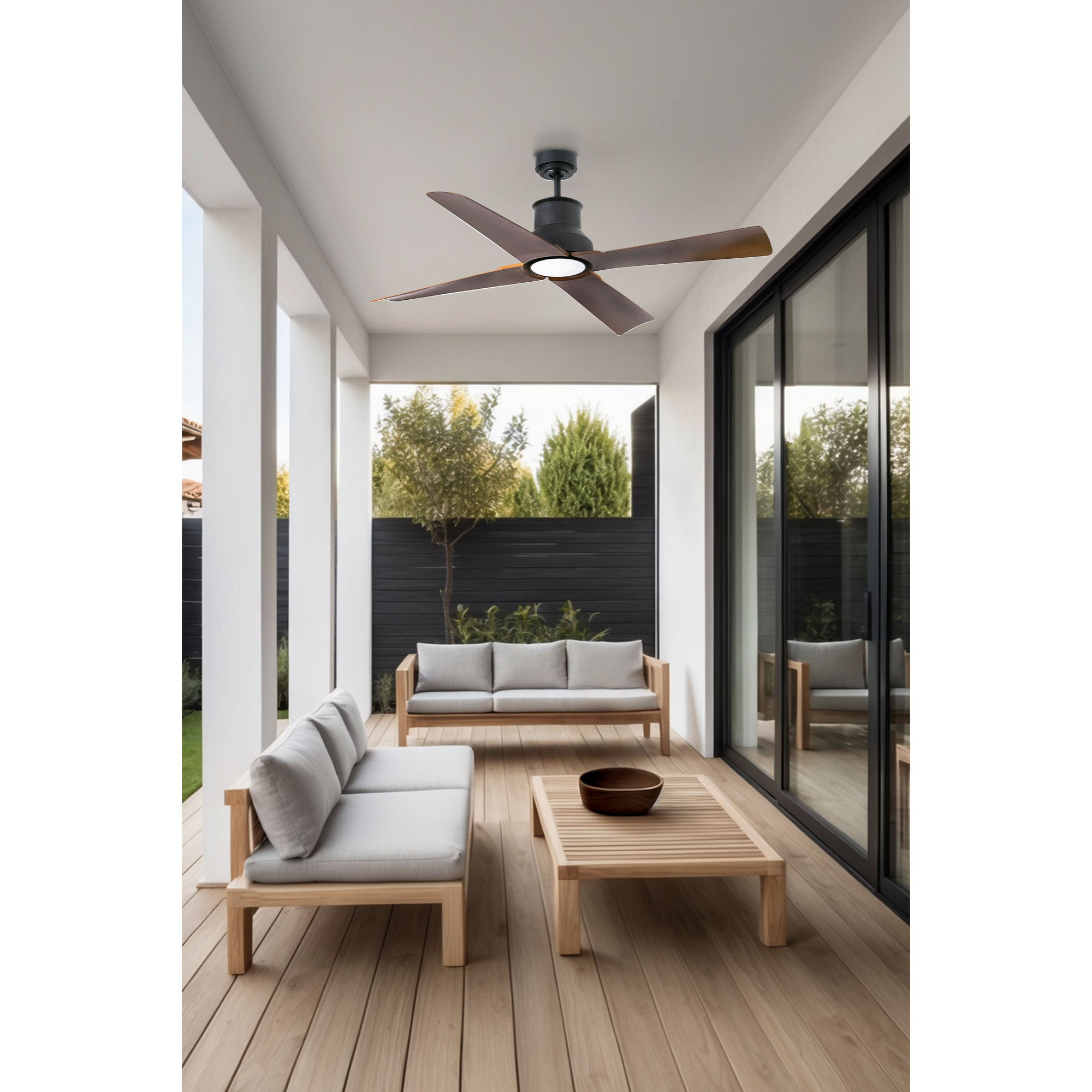 WINCHE M LED Ventilador marron DC