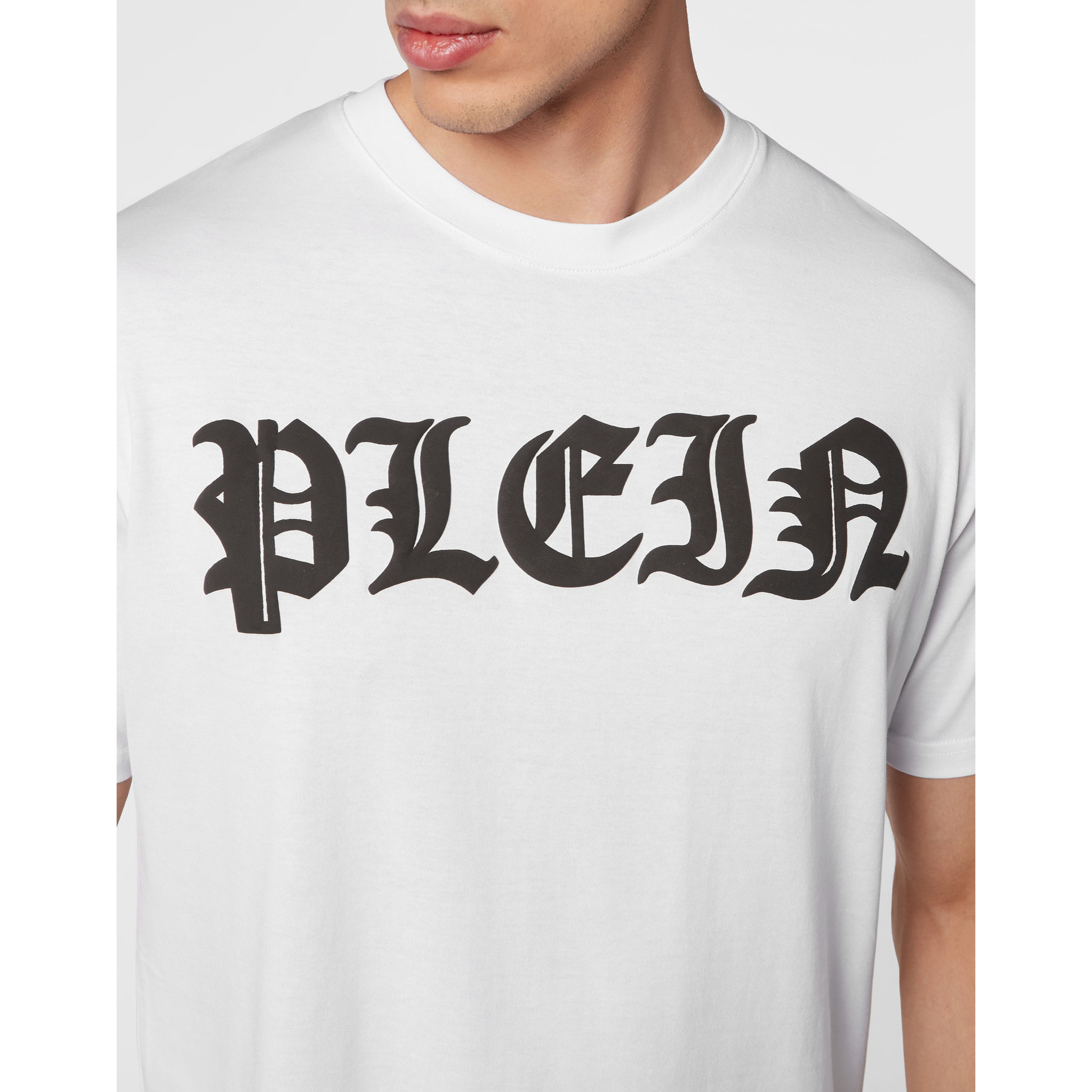 PHILIPP PLEIN Camiseta de cuello redondo y manga corta GOTHIC PLEIN