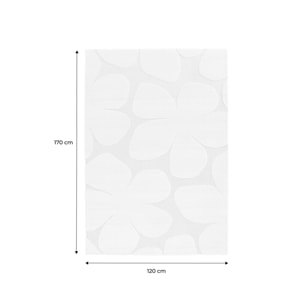 Tapis intérieur motif fleures crème Betty 120x170cm