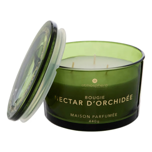 Bougie parfumée 440 g Glowy nectar d'orchidée