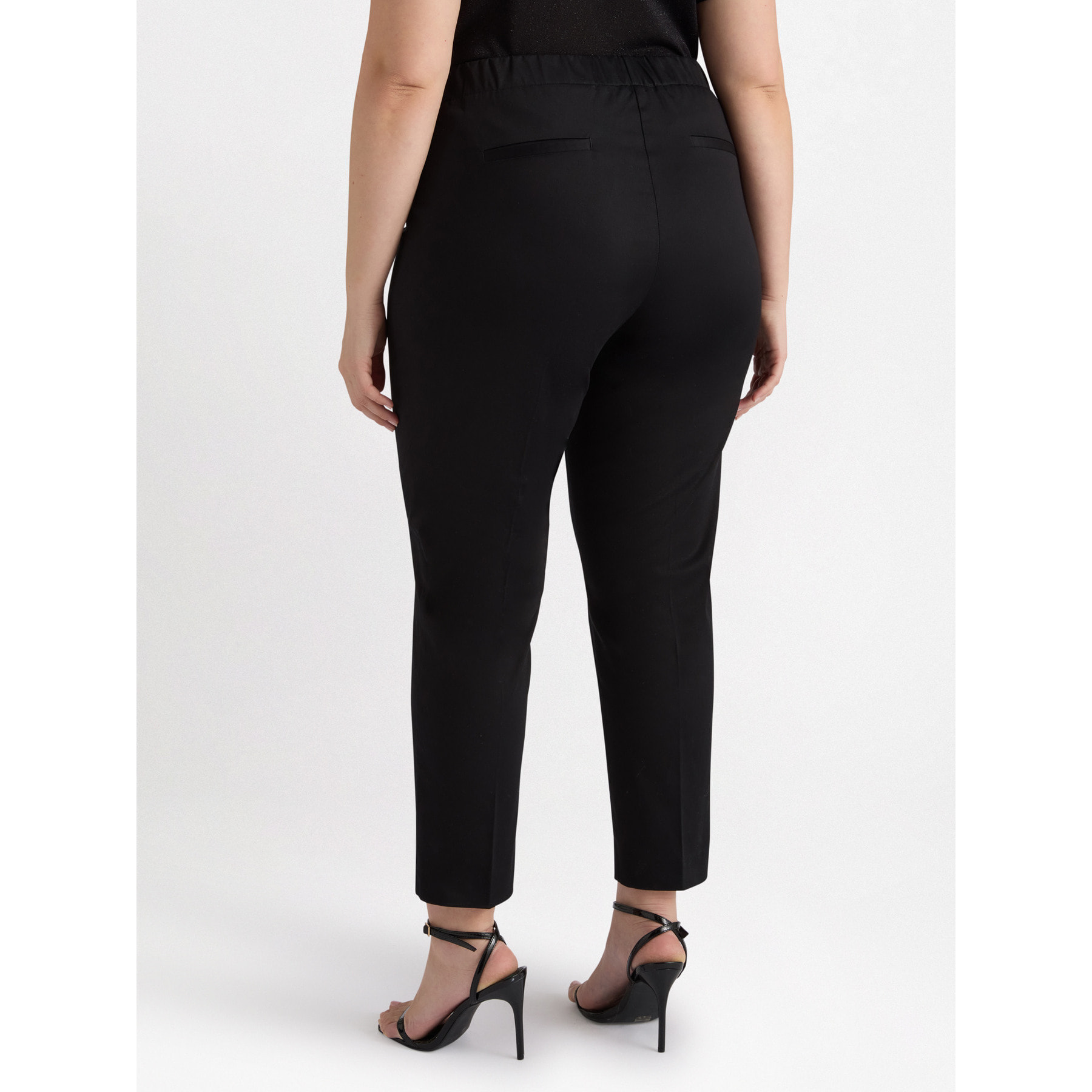 Fiorella Rubino - Pantaloni in cotone - Nero