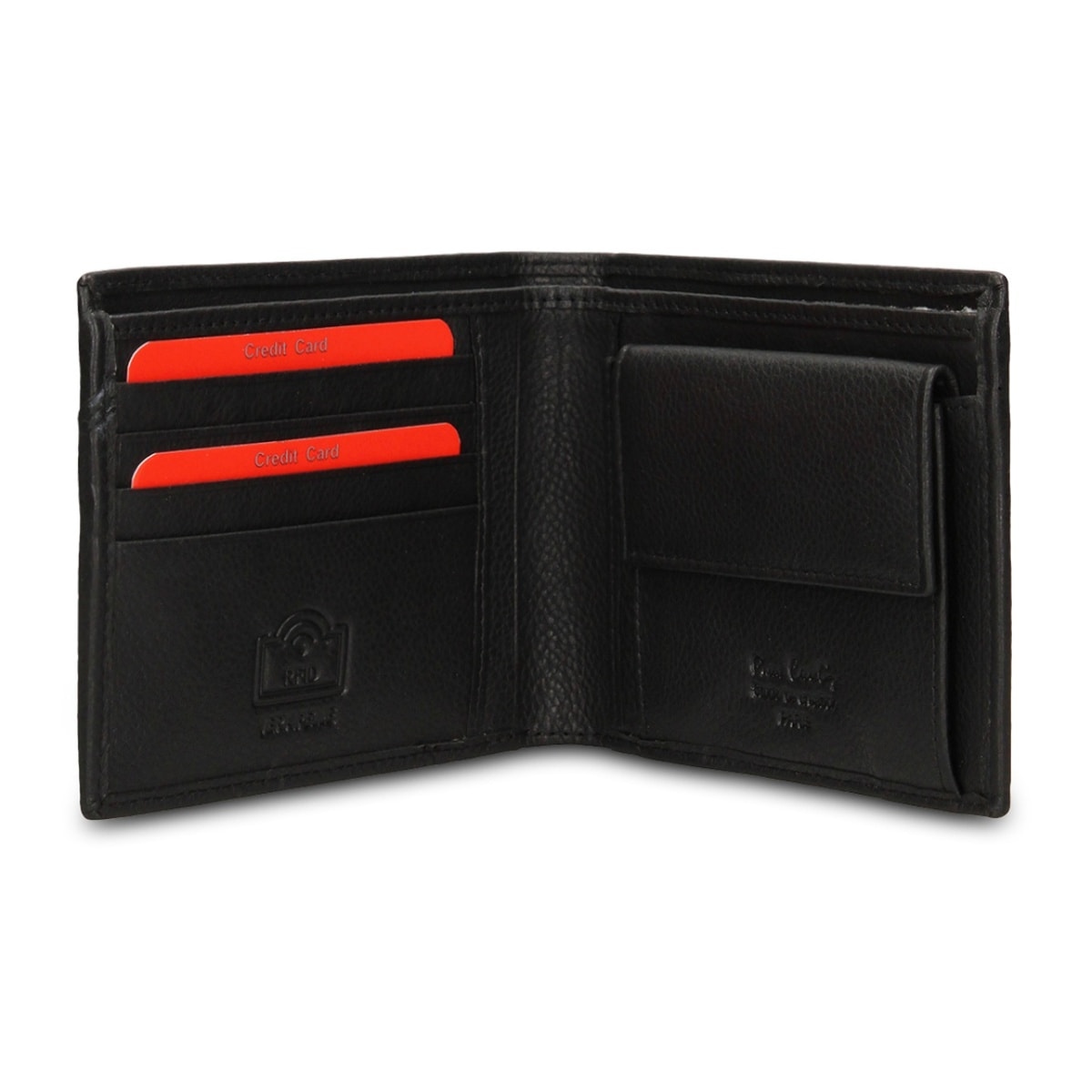 Portafoglio uomo in vera pelle - Modello Umbriel Ultra - Casual - 12.0 x 9.5 x 2.0 cm