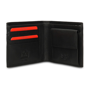 Portafoglio uomo in vera pelle - Modello Umbriel Ultra - Casual - 12.0 x 9.5 x 2.0 cm