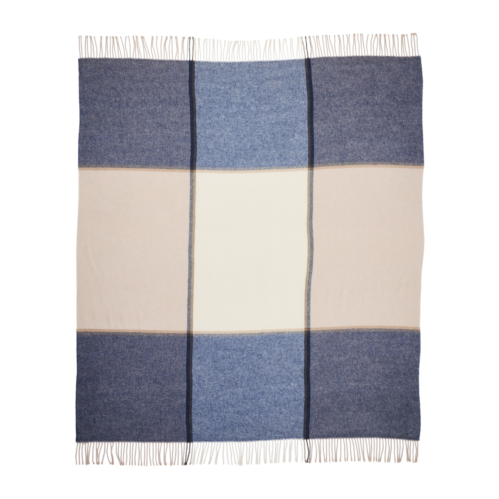 Plaid laine et coton, GARANCE