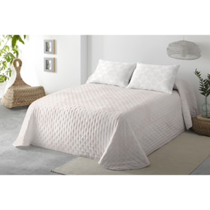 COLCHA SUAVE REVERSIBLE DN NAHIA BEIGE