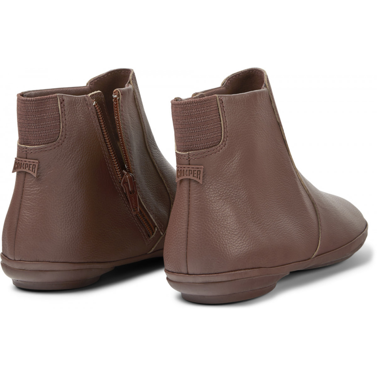 CAMPER Right Nina - Botines Burdeos Mujer