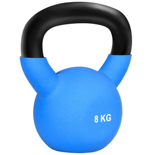 Pesa Rusa de 8 kg de Hierro Fundido Kettlebell para Entrenamiento de Fuerza