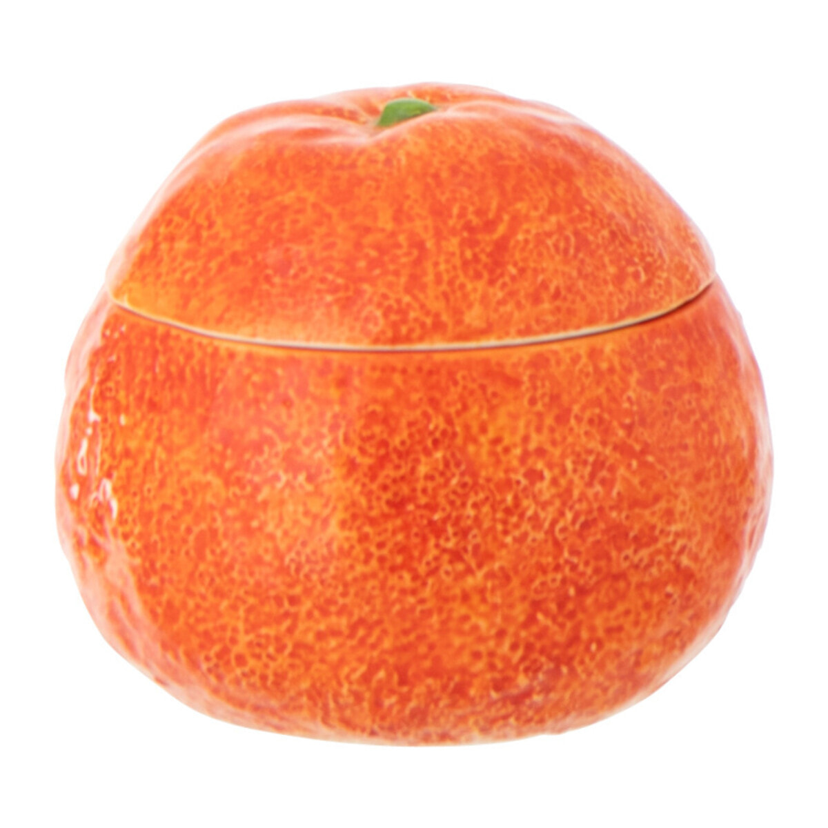 J-Line Boîte Orange Dolomite - céramique - orange/blanc - 2 pièces