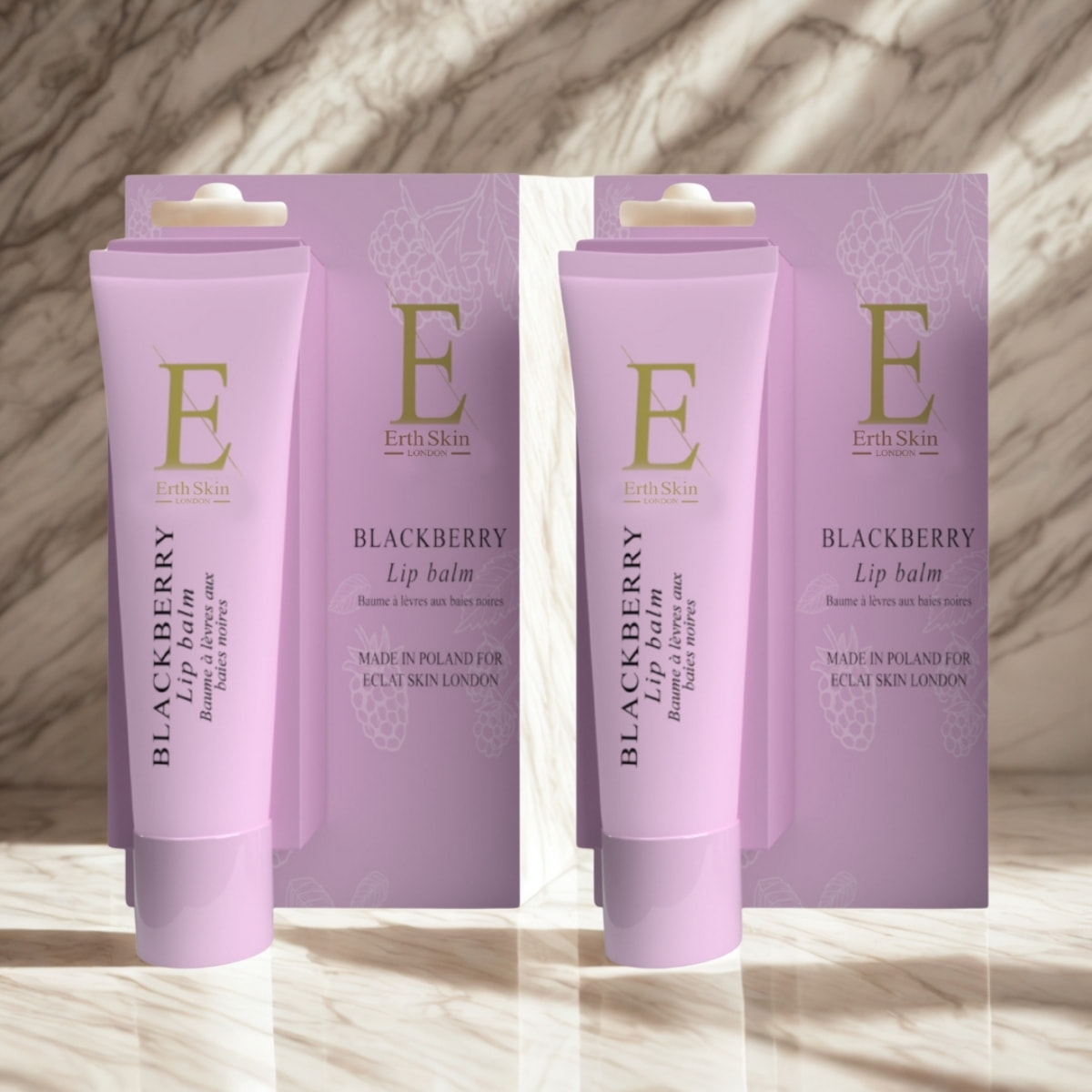 Set de bálsamos labiales Eclat Berry