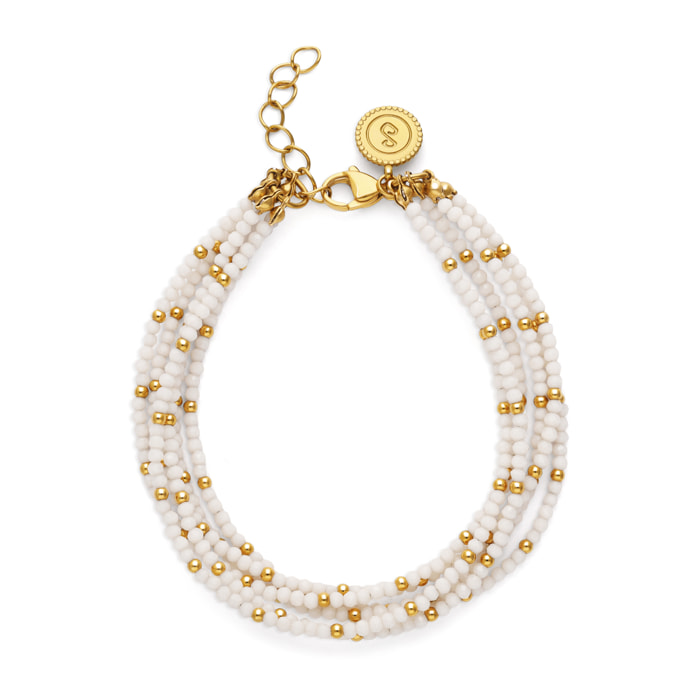 Bracciale Cleopatra Blanch  Acciao Placcato Oro