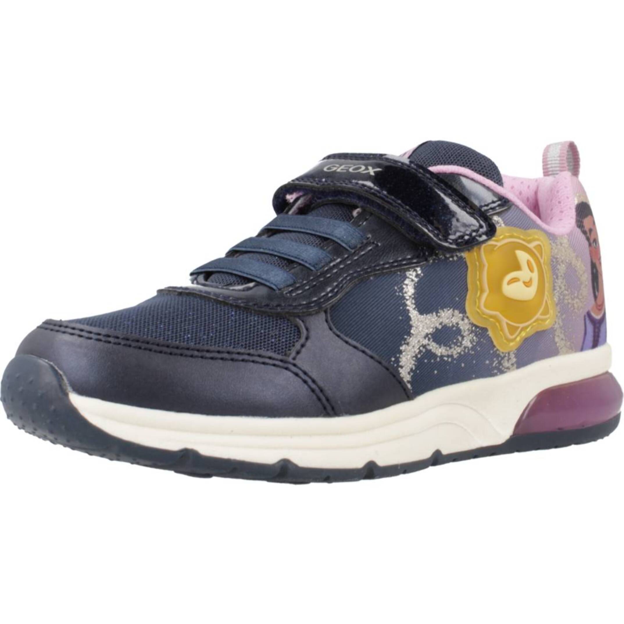 Zapatillas Niña de la marca GEOX  modelo J SPACECLUB G.A AZUL