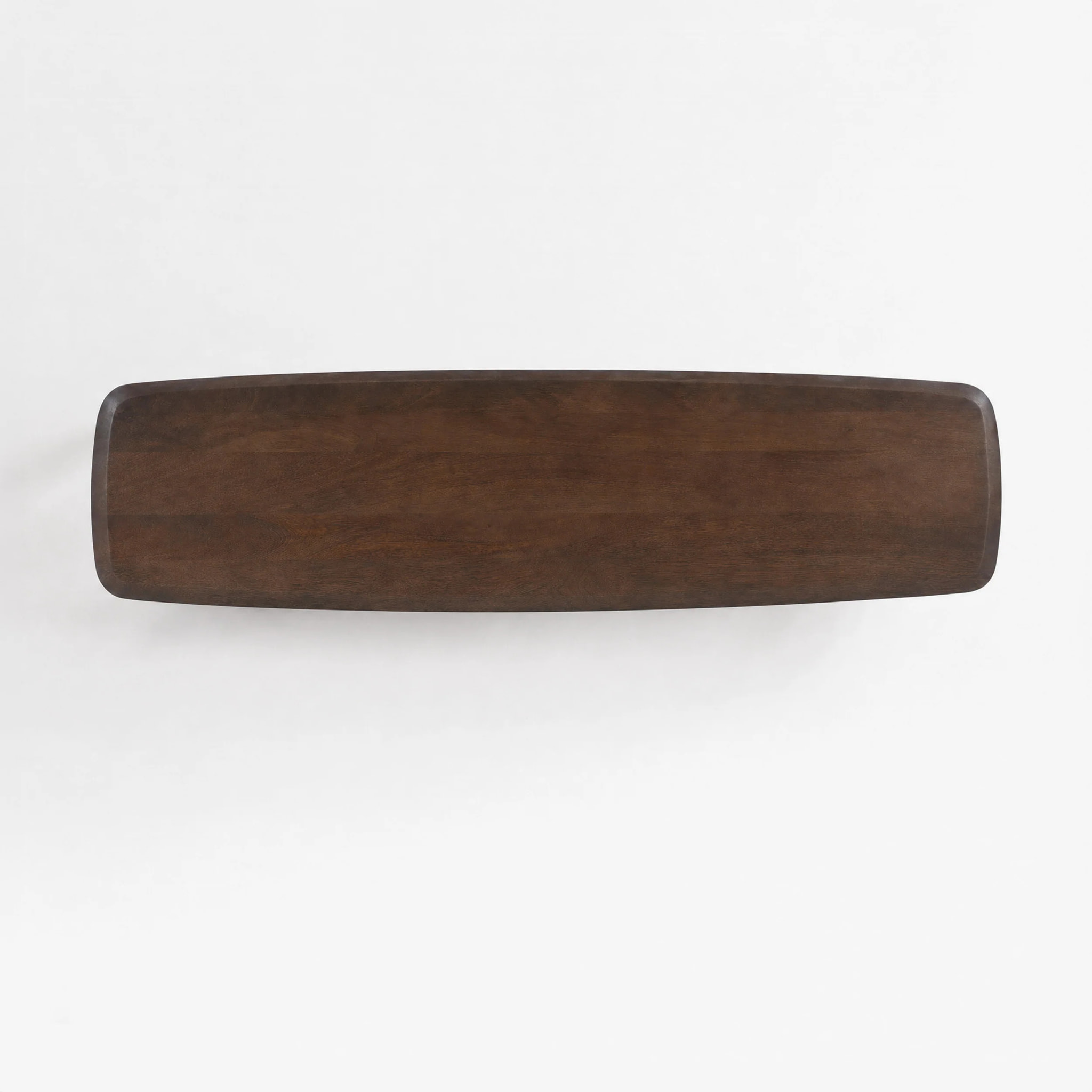 Console en bois de manguier massif marron foncé 150 cm - Maya