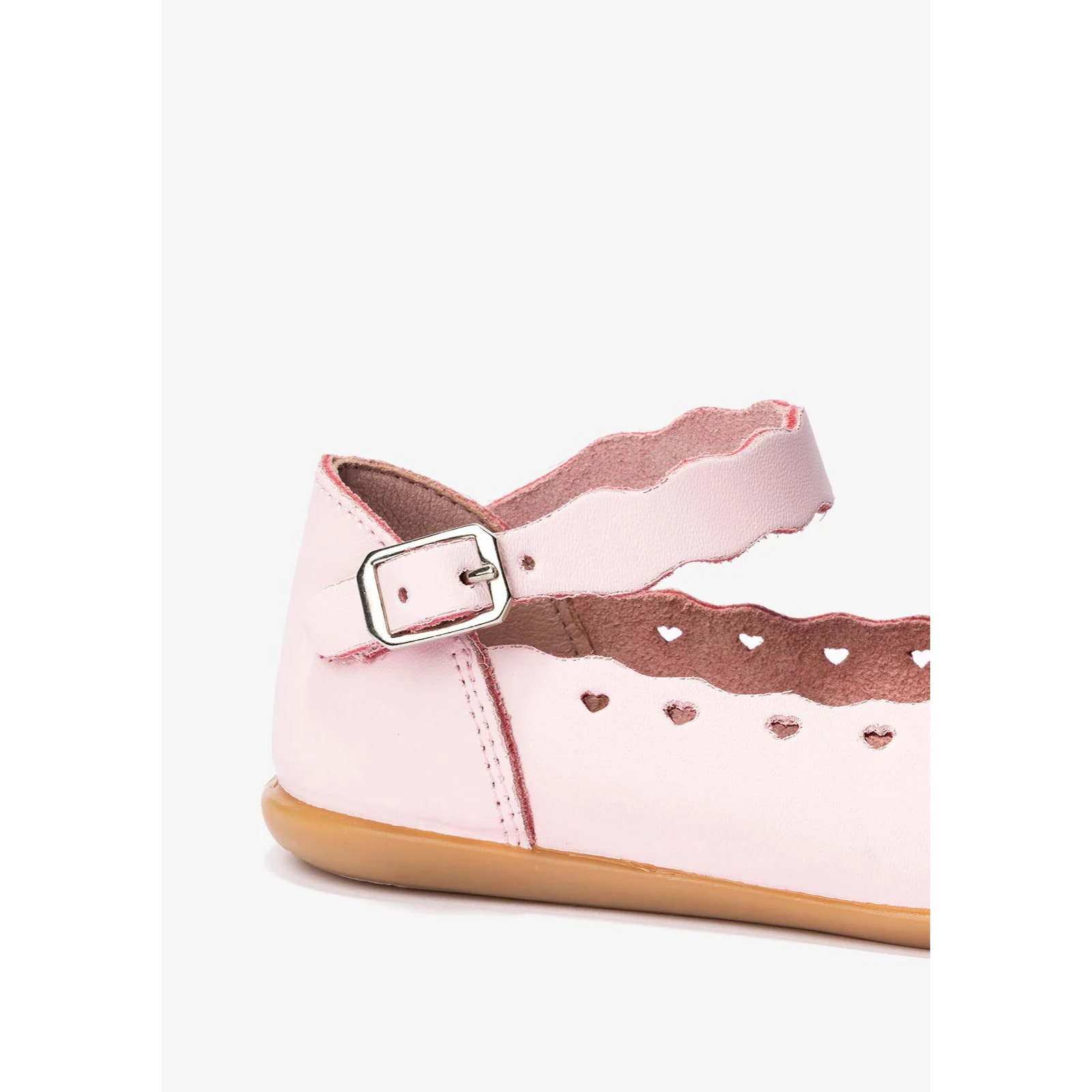 Bailarinas con hebilla rosa de niña