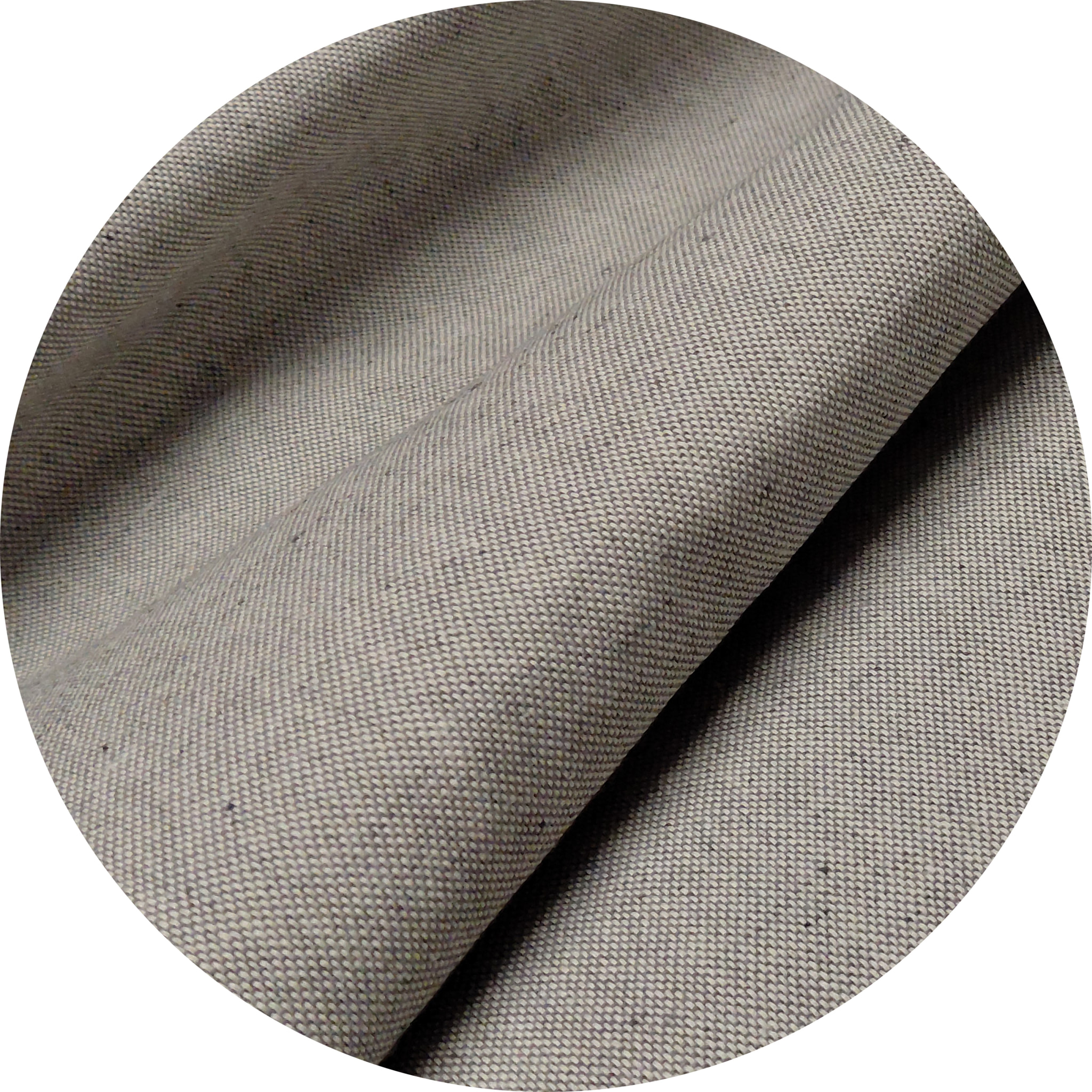 Copriletto copritutto tinto in filo tinta unita grigio 100% cotone riciclato
