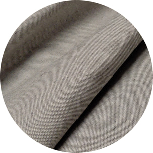 Copriletto copritutto tinto in filo tinta unita grigio 100% cotone riciclato