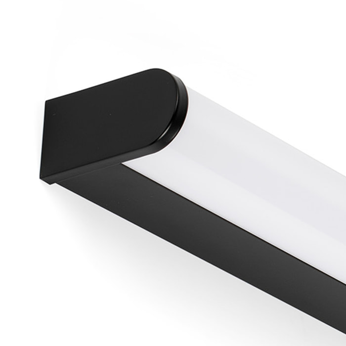 TIDE 600 Lampada da parete nero