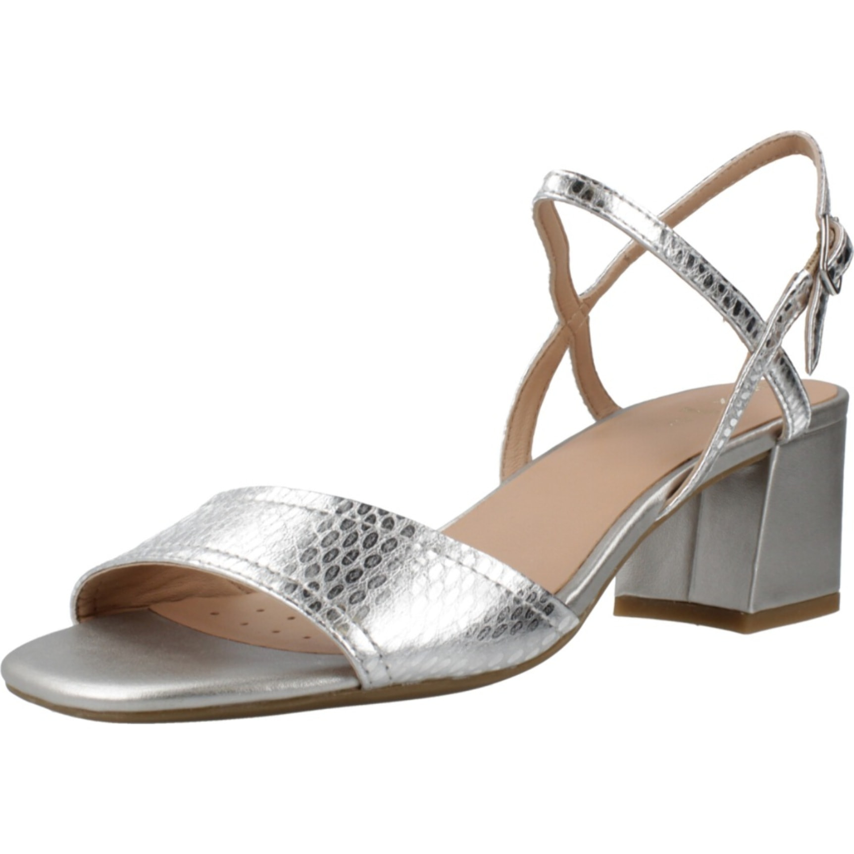 Sandalias Mujer de la marca GEOX  modelo D NEW ERAKLIA 50 PLATA