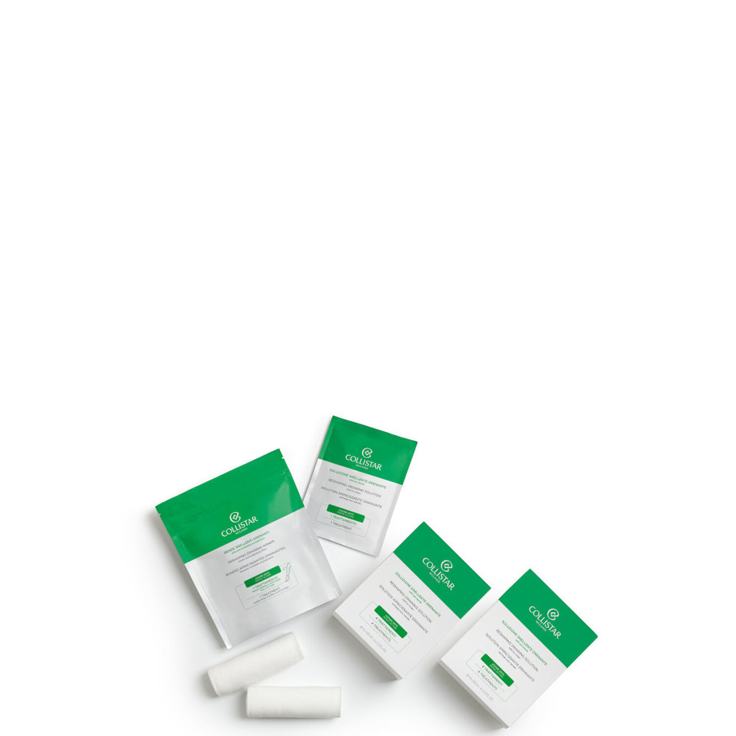 Bandes Amincissantes Drainantes - Bandes pour Corps 2*100ml