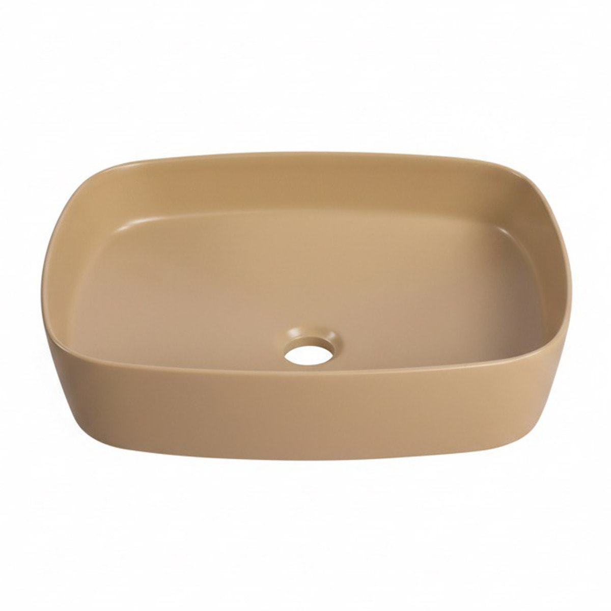 PixL 50 x 37,5 x 13,5 cm vasque à poser Infinitio, sans trop-plein, moka (CEPX4937MOM)