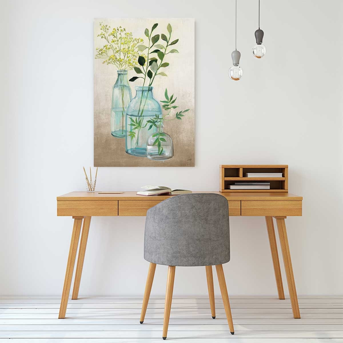 Tableau Fleurs médicinales Tableau alu Dibond