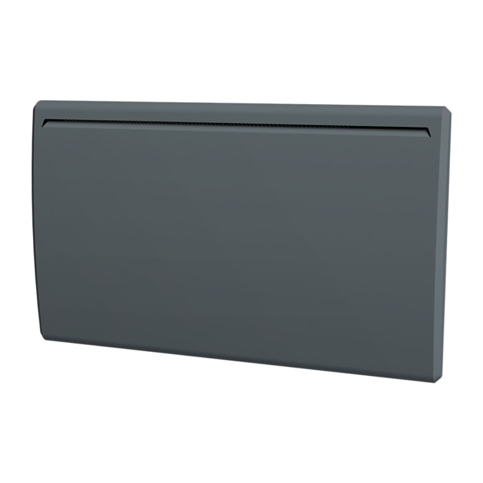 Radiateur a inertie ceramique 1500W Horizontal et bombe Gris