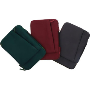 Housse ADEQWAT pocket MacBook 13-14' dark green