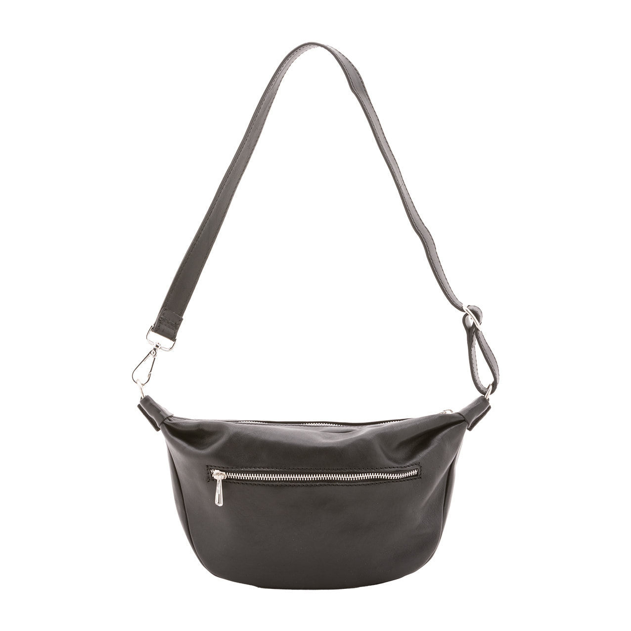 Borsa a spalla  unisex In Vera pelle Made in Italy 28x18x6 cm