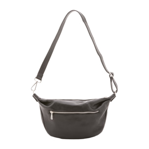 Borsa a spalla  unisex In Vera pelle Made in Italy 28x18x6 cm