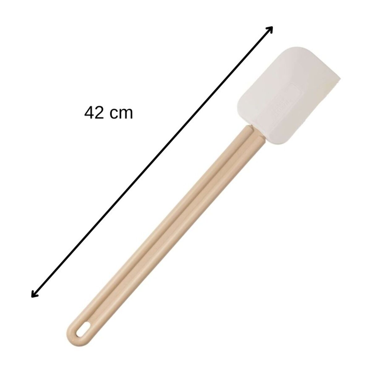 Ensemble de 2 Maryses de pâtisserie et de cuisine manche en résine 42 cm Fackelmann
