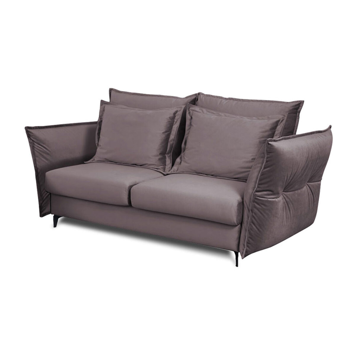 Canapé Velours droit Verduro - 4 Places