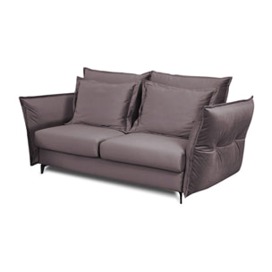 Canapé Velours droit Verduro - 4 Places