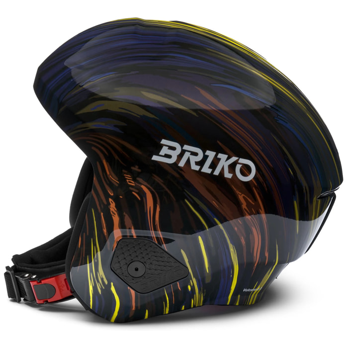 Briko - Caschi, Uomo Donna, Blu - Vulcano 2.0 Graphik