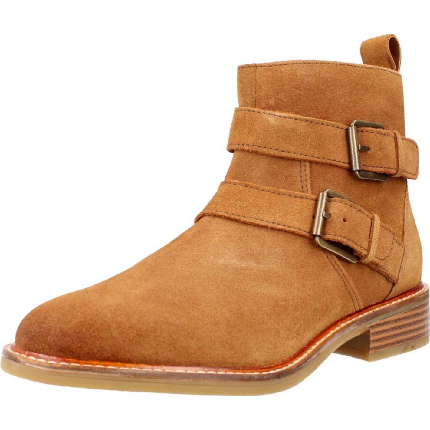 Botines Mujer de la marca CLARKS  modelo COLOGNE BUCKLE Brown