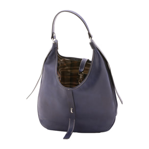 Borsa a spalla  unisex In Vera pelle Made in Italy 38x28x10 cm