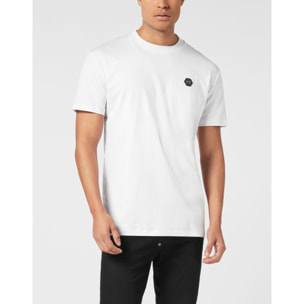 PHILIPP PLEIN Camiseta de cuello redondo y manga corta HEXAGON
